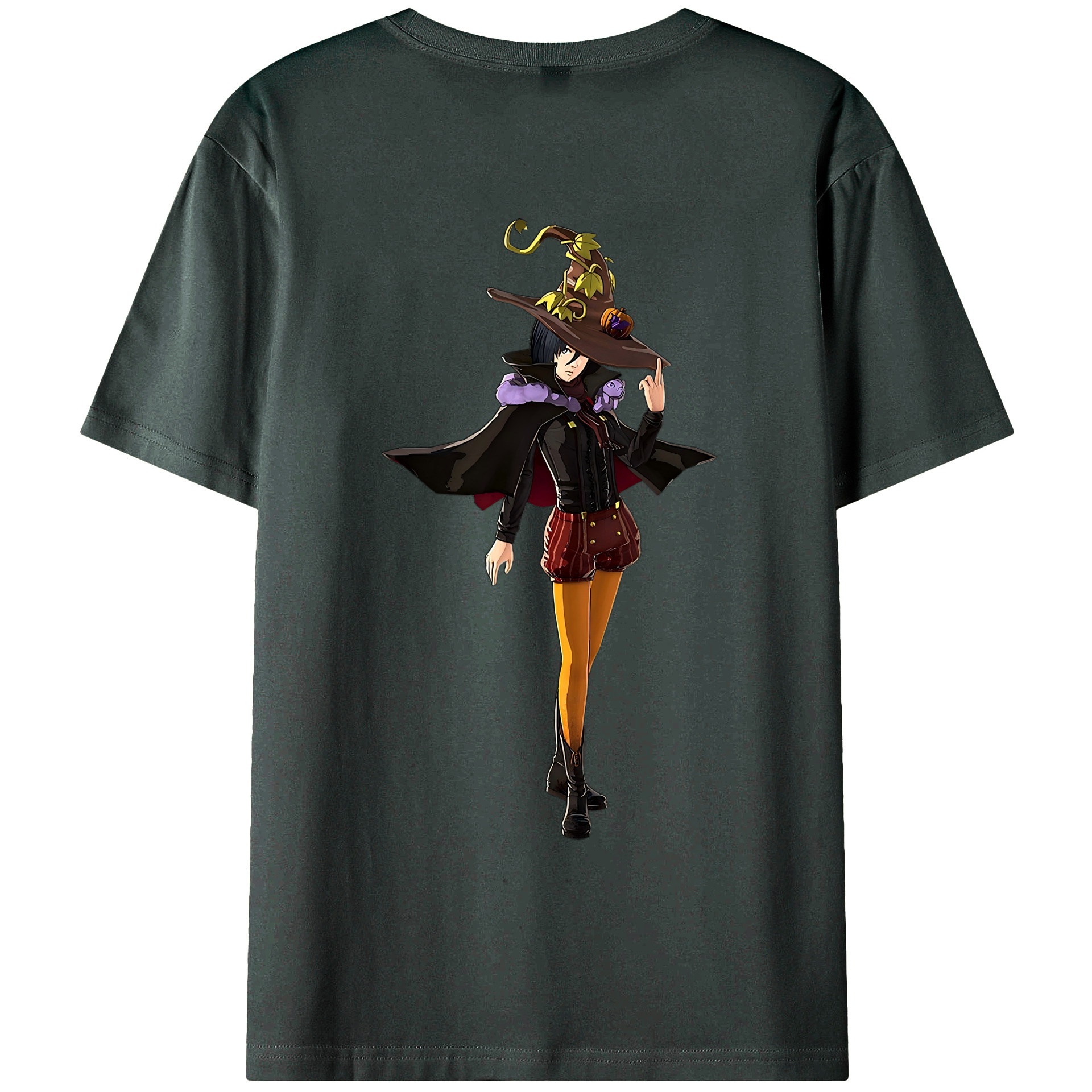 （画像用） 進撃の巨人 ミカサ·アッカーマン Attack on Titan Mikasa Ackerman 綿100％ メンズ半袖Tシャツ（バックプリント） 通気性